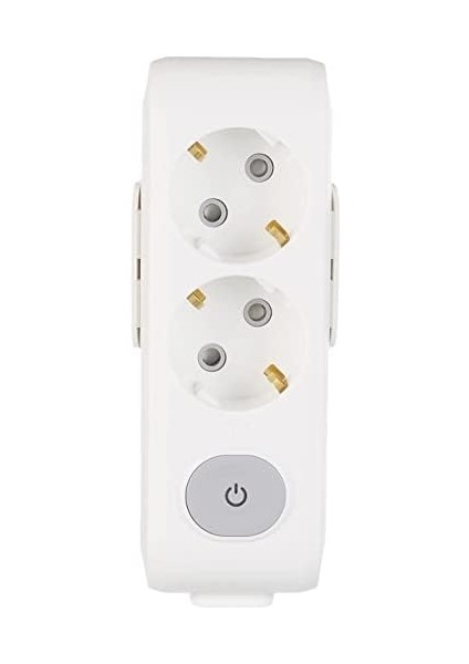 Multi-Let Ikili Priz Anahtarlı Topraklı Çocuk Korumalı Klemensli (Kablosuz)