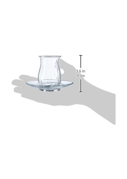 Linka Çay Seti, Sade, 140 Ml, 6 Parça