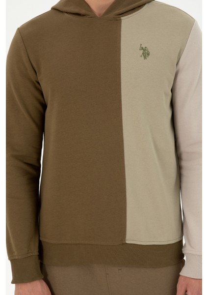 Erkek Haki Sweatshirt 50293451-VR027