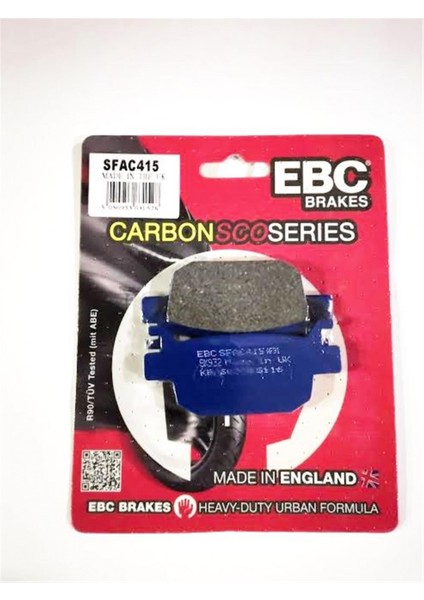 Fren Balatası Carbon SFAC415 2013-2017 Honda NSS300 Forza Uyu