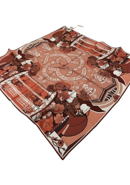 Bosphorus Çift Taraflı Ipek Twill Eşarp 8834712-931