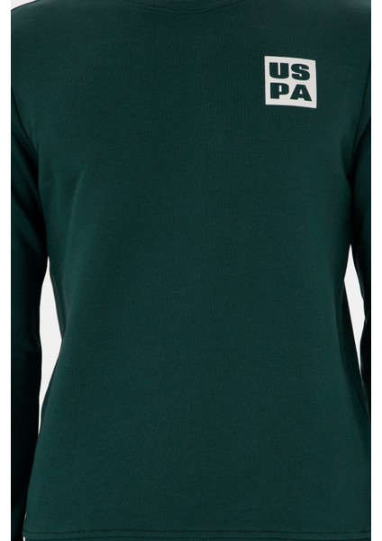 Erkek Koyu Yeşil Sweatshirt 50293456-VR079