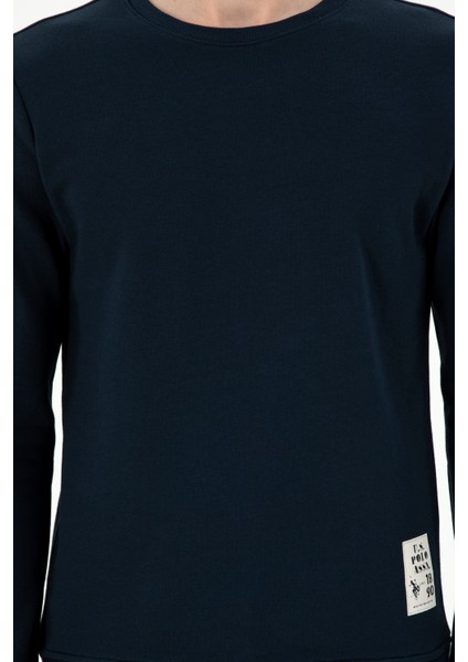 Erkek Lacivert Sweatshirt 50293471-VR033