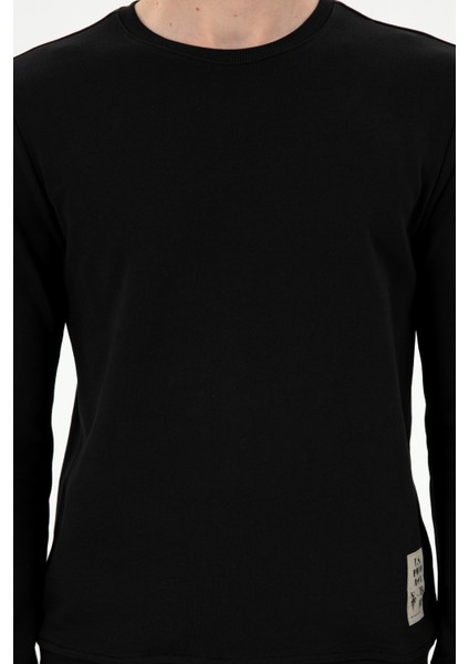 Erkek Siyah Sweatshirt 50293471-VR046