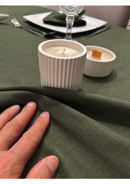 Assos Premium Dertsiz Masa Örtüsü Yeşil + 6 Peçete fırsatları