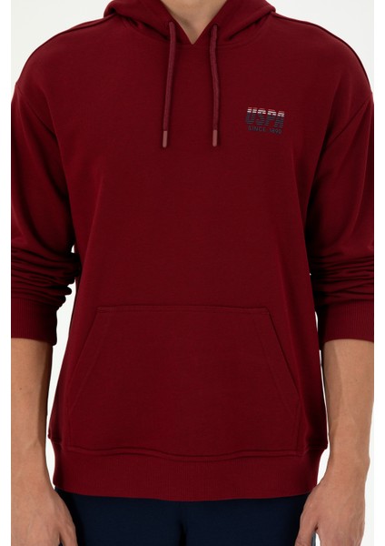 Erkek Bordo Sweatshirt 50293442-VR014