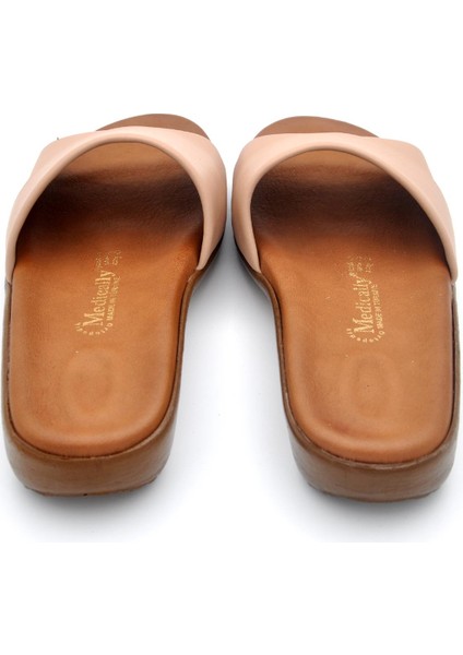 Anatomik Tabanlı Günlük Kadın Terlik Vizon Saya Ortopedik Medikal Medically modelleri