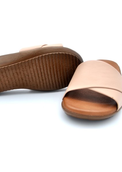 Anatomik Tabanlı Günlük Kadın Terlik Vizon Saya Ortopedik Medikal Medically fırsatları