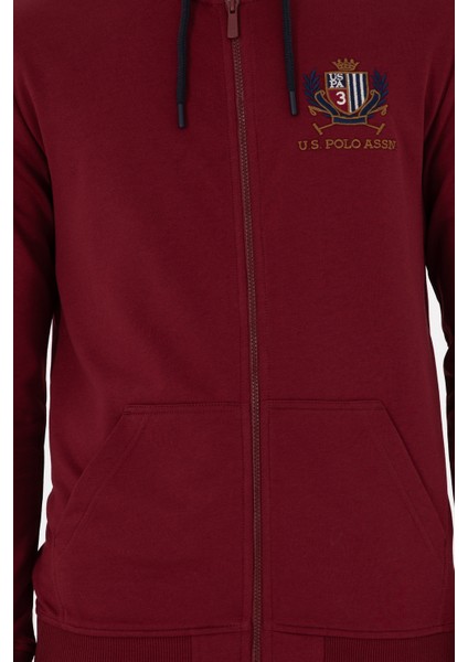 Erkek Bordo Hırka (Örme) 50293649-VR014