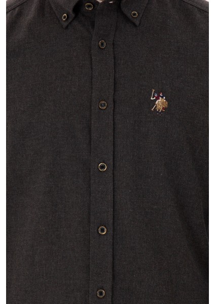 Erkek Siyah Gömlek Basic 50293980-VR046