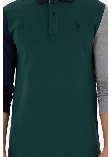 Erkek Koyu Yeşil Sweatshirt 50293731-VR079