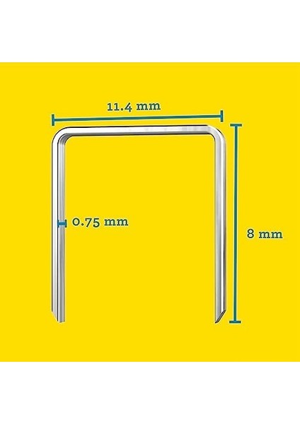 5000742 Blister Ambalaj, 2130 Zımba Teli 53/8 Mm, Galvanizli, 2.13 M