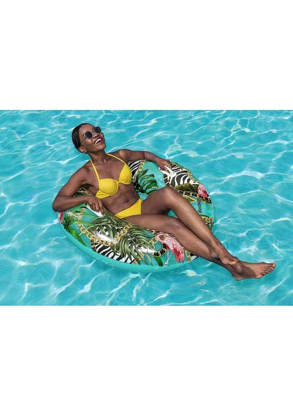Floral Fantasy Şişme Simit 1.14 M/45"