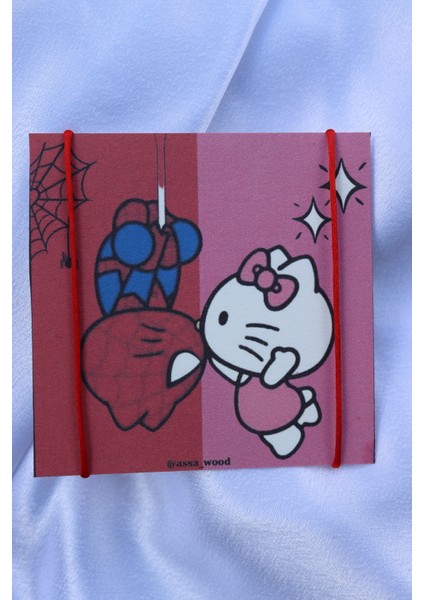 Sevgili Bilekliği Çift Bilekliği Ip Bileklik, Kırmızı Ip,hello Kitty ve Spiderman fiyatları