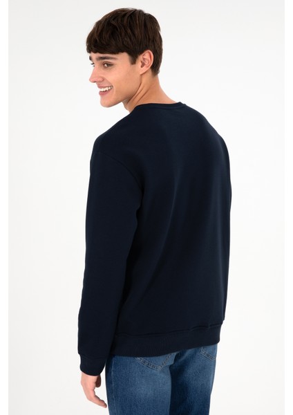 Erkek Lacivert Sweatshirt 50295148-VR033