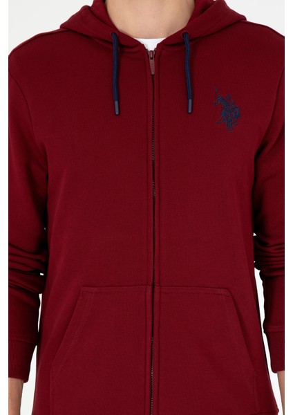 Erkek Bordo Hırka (Örme) 50295147-VR014