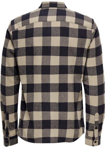 Onsgudmund Checked Shirt Noos Erkek Lacivert Uk Gömlek - 22007112 fırsatları