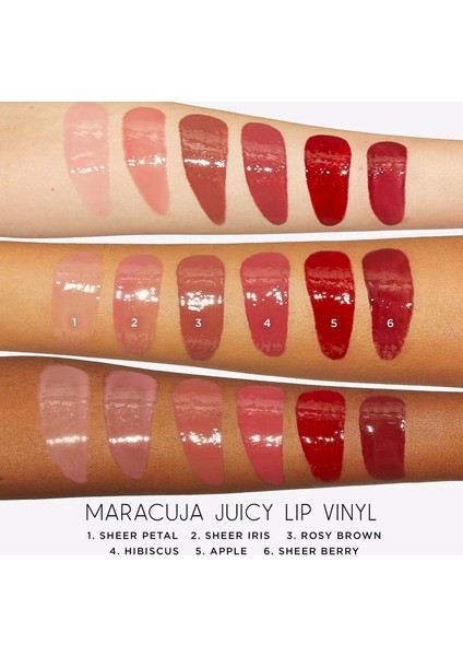 Maracuja Juicy Lip Vinyl - Yoğun Işıltılı Dudak Parlatıcısı Hibiscus (2,7 gr) fırsatları
