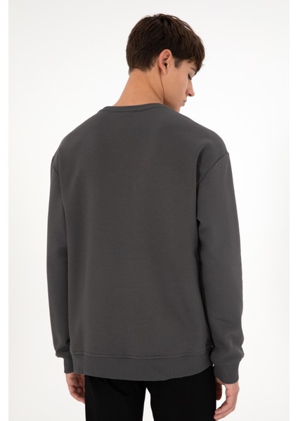 Erkek Antrasit Sweatshirt 50295148-VR006