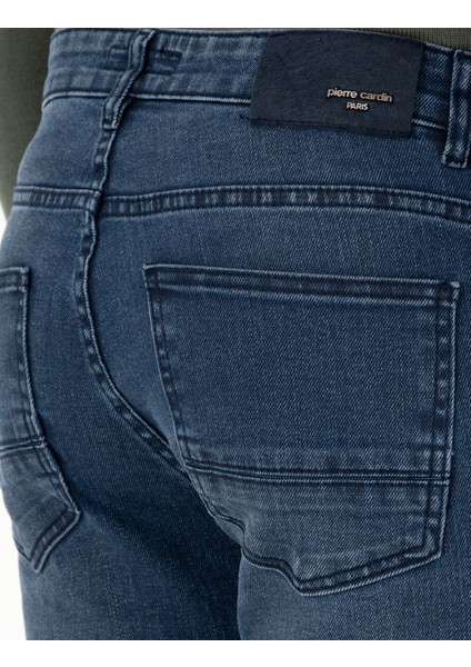 Erkek Mavi Slim Fit Jean Pantolon 50295810-VR036
