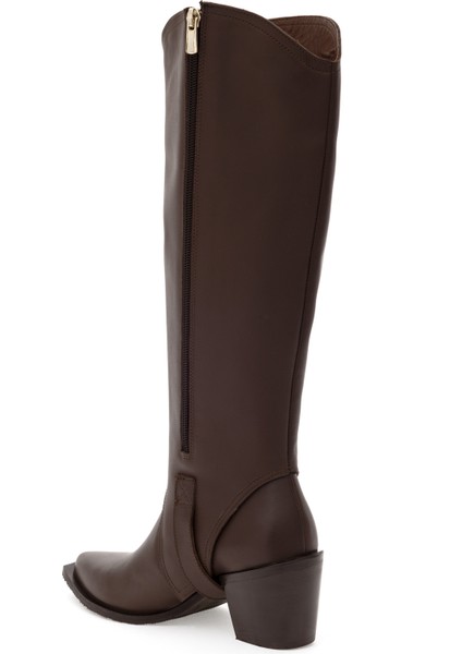 Kadın Kahverengi Çizme 50295557-VR029 indirimleri