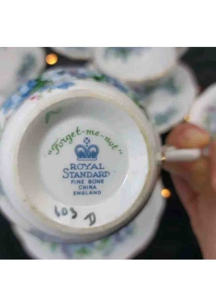 Royal Standard Antika Çay Fincanı Takımı indirimleri