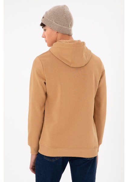 Erkek Camel Sweatshirt 50295176-VR015
