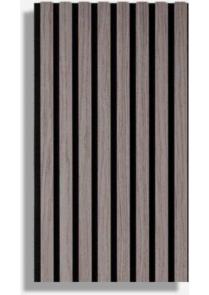 Pro Akustik Ahşap Duvar Paneli Antik Meşe 6 Adet 30X60 cm - Kompozit & Keçe | Ses ve Isı Yalıtımı