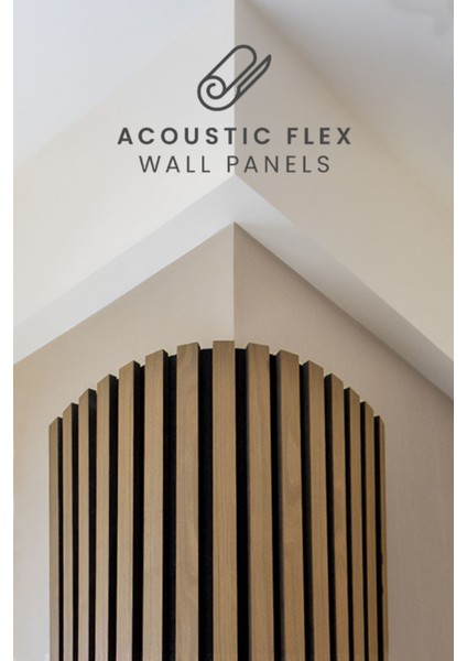 Star Akustik Ahşap Duvar Paneli Ff Kaplama Teak Meşe 60X280 cm - Ses ve Isı Yalıtımı