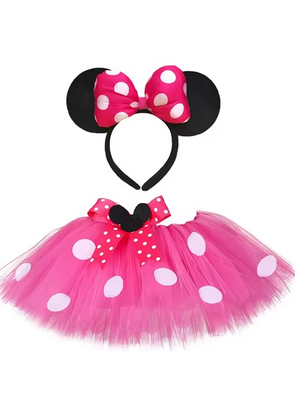 Minnie Mouse Kız Çocuk Etek , Tütü Etek