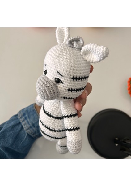 Tığ Işi Örgü zebra Oyuncak / Amigurumi Uyku Arkadaşı fiyatları