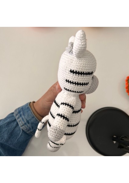 Tığ Işi Örgü zebra Oyuncak / Amigurumi Uyku Arkadaşı modelleri