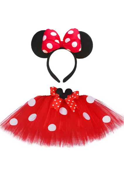 Minnie Mouse Kız Çocuk Etek , Tütü Etek