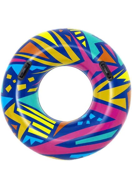 Geometrik Desen Deniz -Havuz Simidi 1.07 M