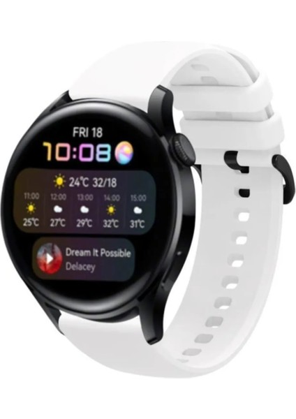 Honor Watch 4 Pro / Gs Pro Uyumlu Yumuşak Termoplastik Silikon Kordon (22MM)