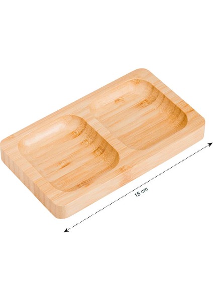 Lcw Home Kahverengi Ahşap Çerezlik 18 cm