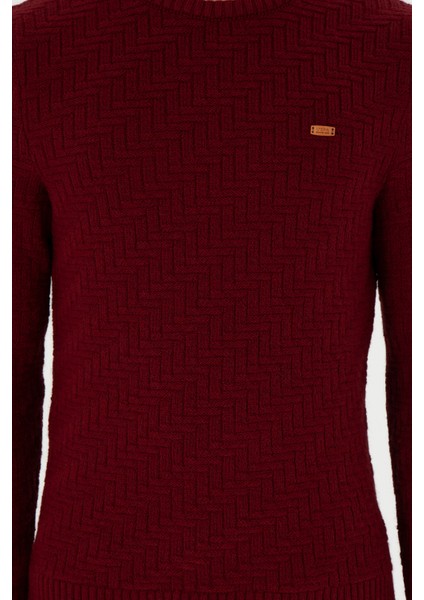 Erkek Bordo Kazak /triko 50297050-VR014
