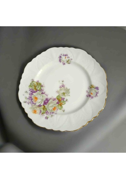 Vintage Antika Ince Porselen Pasta Tabağı 18 cm fiyatları