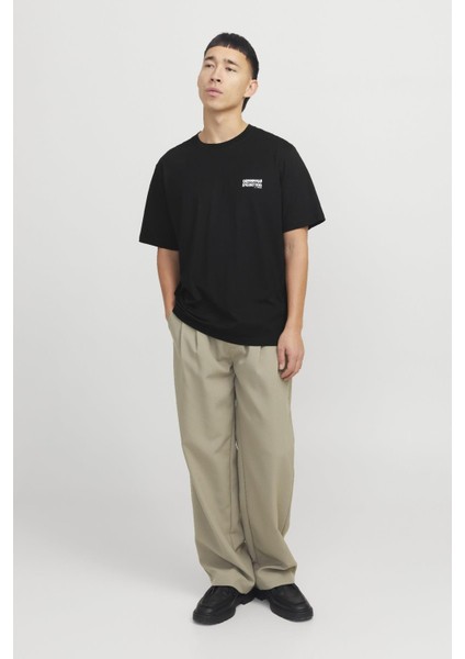 Jorvesterbro Back Tee Ss Crew Neck Siyah indirimleri