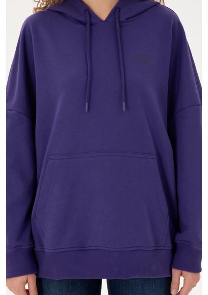 Kadın Mor Sweatshirt 50297324-VR038