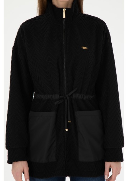 Kadın Siyah Sweatshirt 50297364-VR046