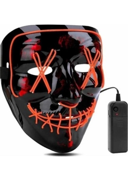 LED Işıklı Yeşil Maske