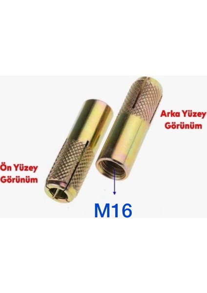 Dbe Çakma Dübel M16 (5 Adet)