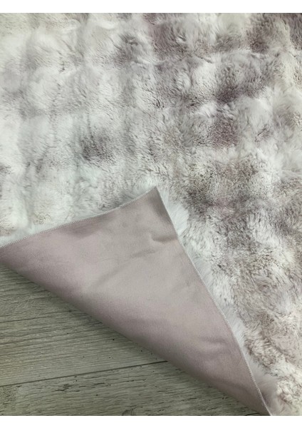 Renkli Bubble Tavşan Tüyü Ithal Kaymaz Yumuşak Tüylü Tona Ton Pembe fırsatları