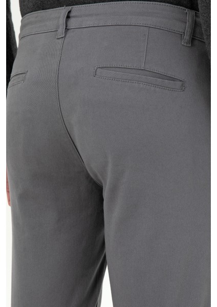 Erkek Gri Pantolon (Kanvas-Chino) 50297578-VR024