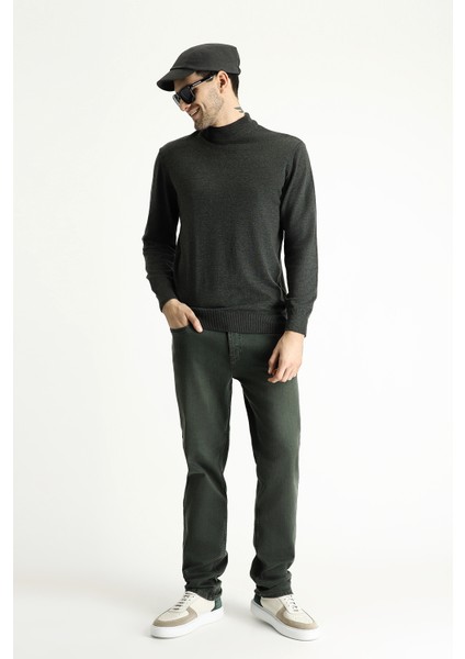 Bato Yaka Slim Fit Dar Kesim Pamuklu Triko Kazak fiyatları