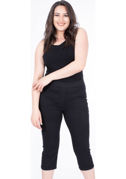 Beli Lastikli Kapri Pantolon