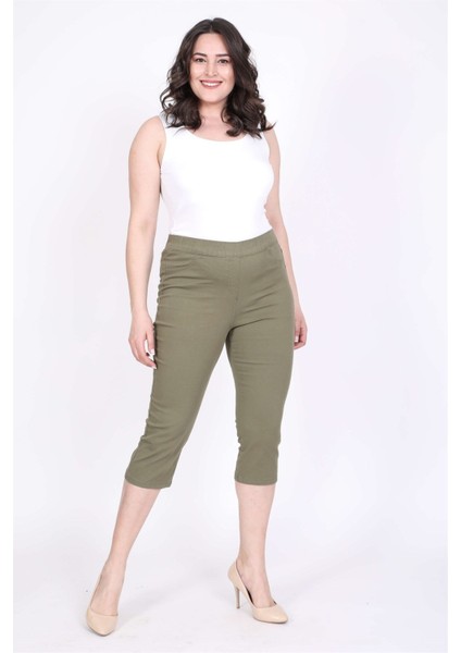 Beli Lastikli Kapri Pantolon 45568