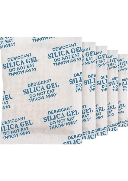 10 Adet Silikajel 50 Gr. Nem Alıcı, Silika Jel Rutubet Önleyici, Küf Giderici Gel
