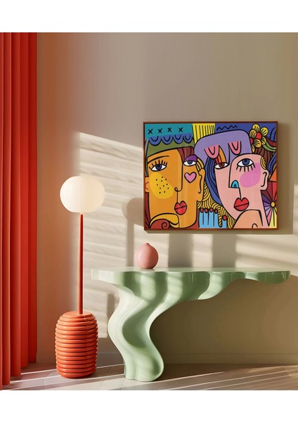 Çerçevesiz Poster Renklerin Diyaloğu fiyatları